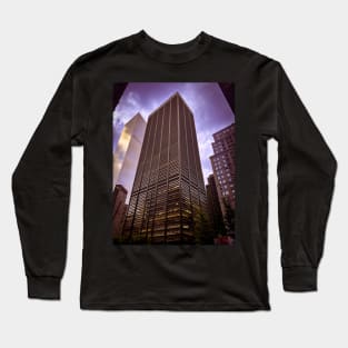 Cedar Street Financial District NYC Long Sleeve T-Shirt